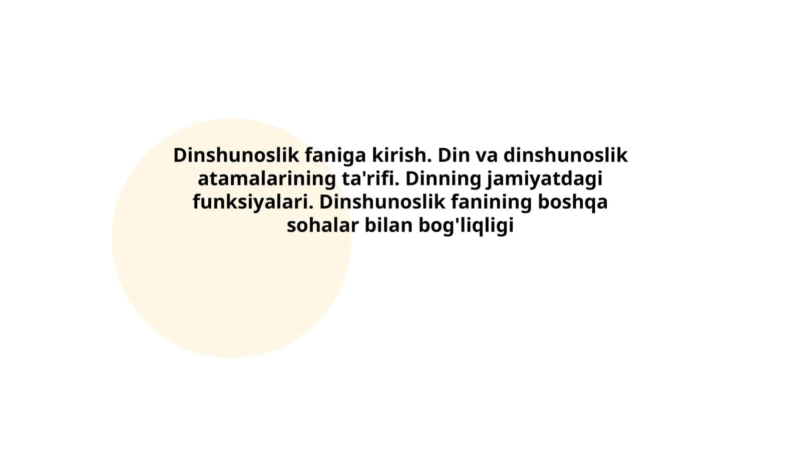 Din va dinshunoslikka kirish 1