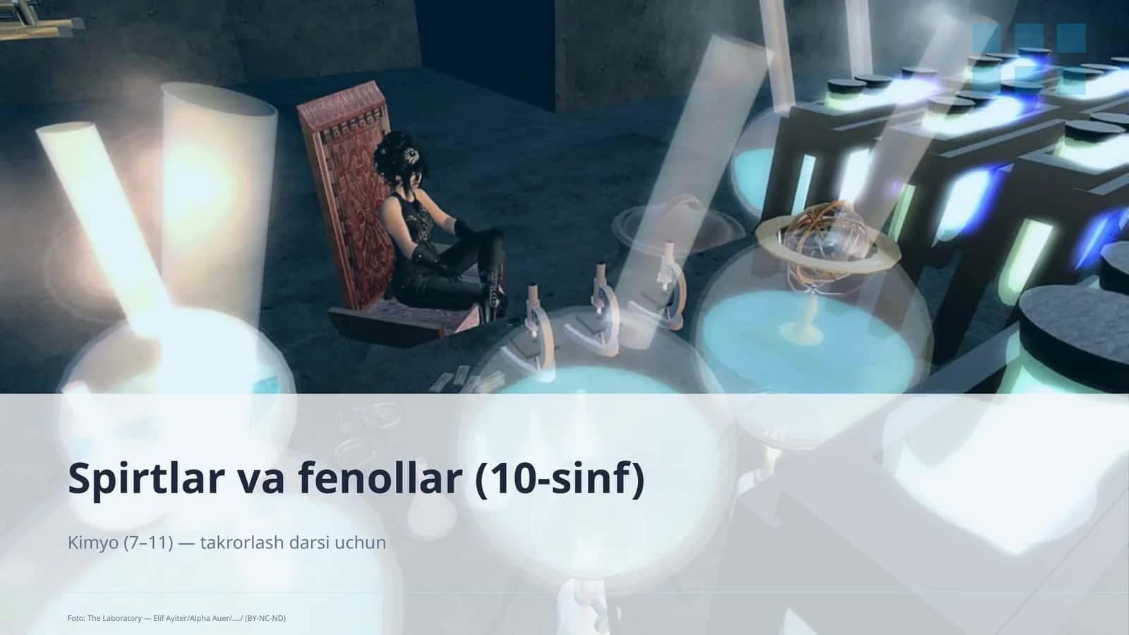 Spirtlar va fenollar (10-sinf) 1