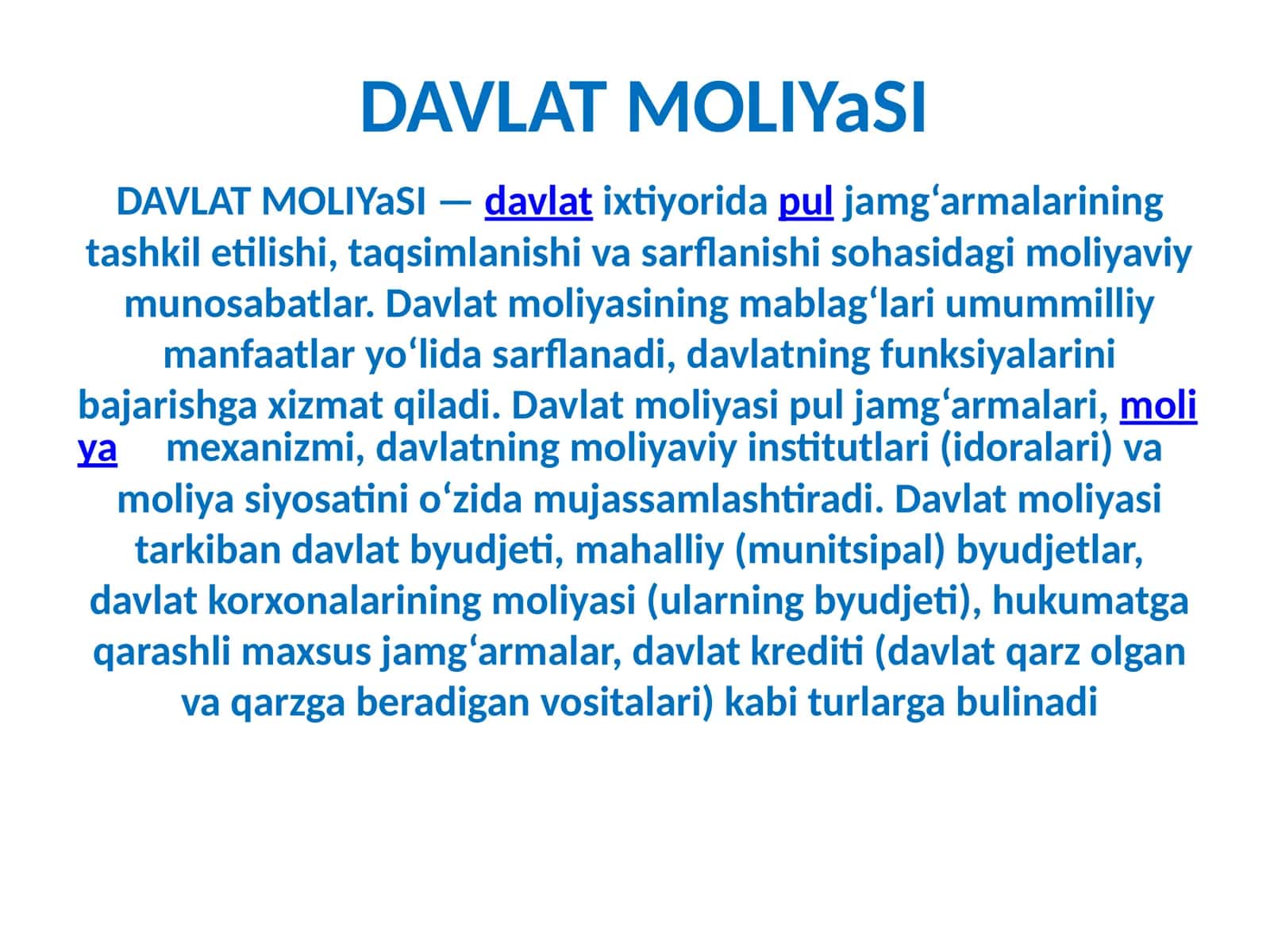DAVLATMOLIYaSI 1