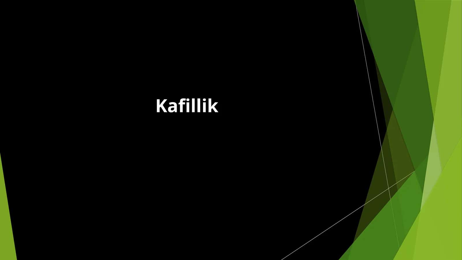 Kafillik 1