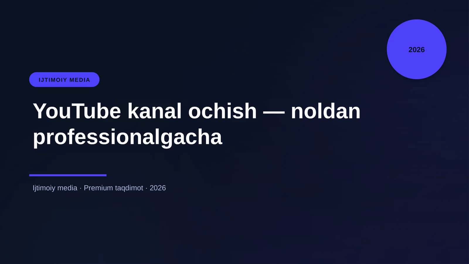 IJTIMOIY MEDIA 1