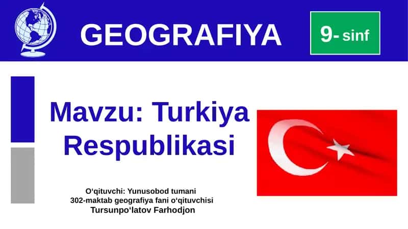 Turkiya Respublikasi 1