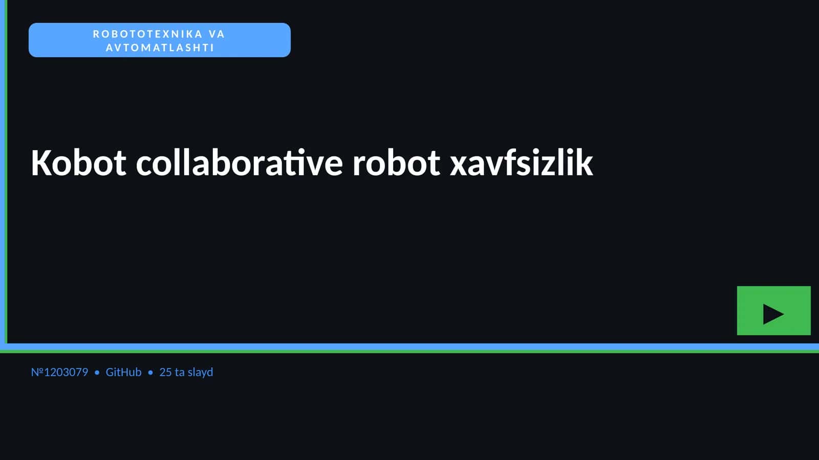 Kobot collaborativ robot xavfsizlik 1