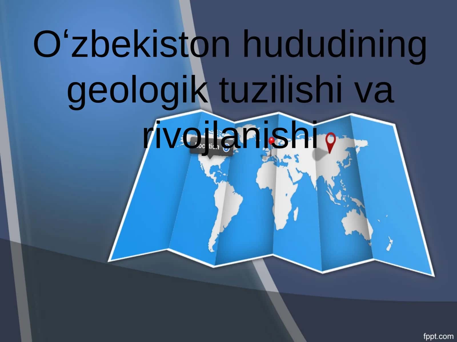 Oʻzbekiston hududining geologik tuzilishi va rivojlanishi 1