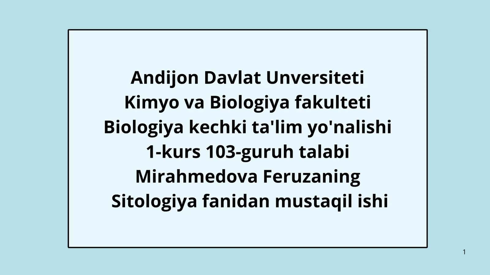 Xromatinning tuzilishi va nukleosomalar 1