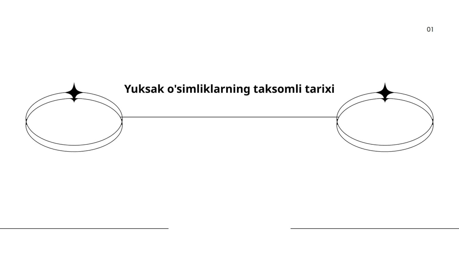 Yuksak o'simliklarning taksomli tarixi 1
