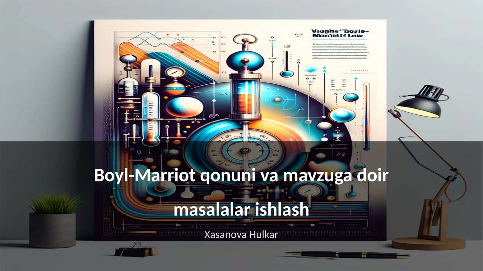Boyl-Marriot qonuni va mavzuga doir masalalar ishlash 1