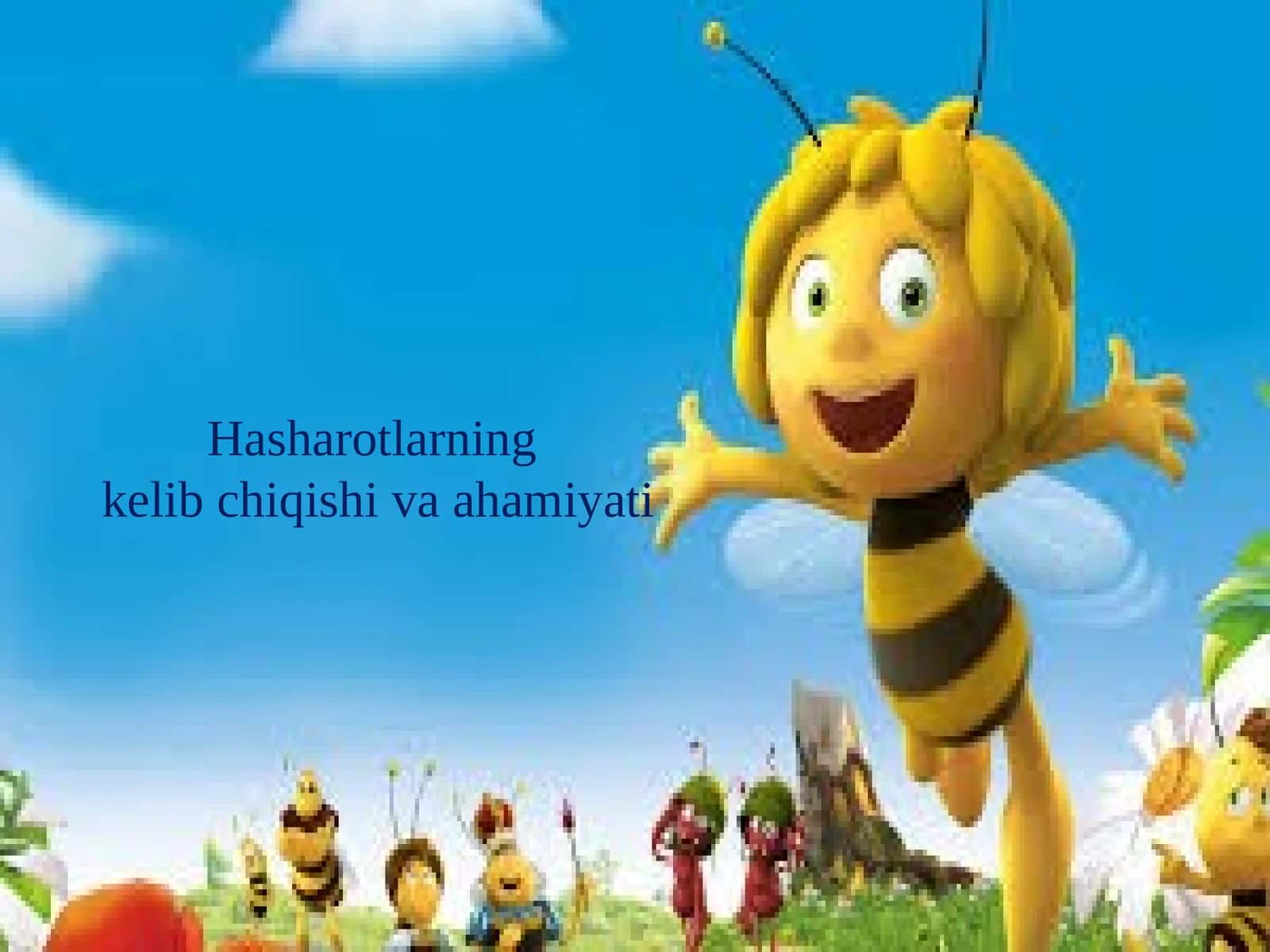 Hasharotlarning kelib chiqishi va ahamiyati 1