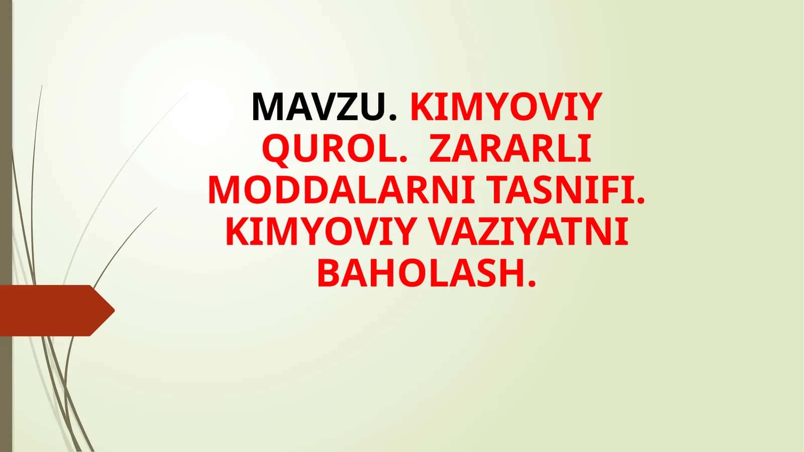 Kimyoviy qurоl 1