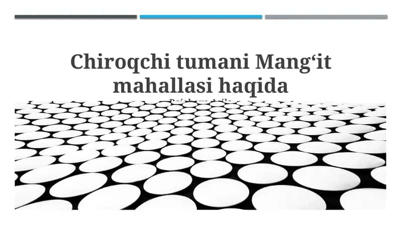Mangit Mahallasi 1
