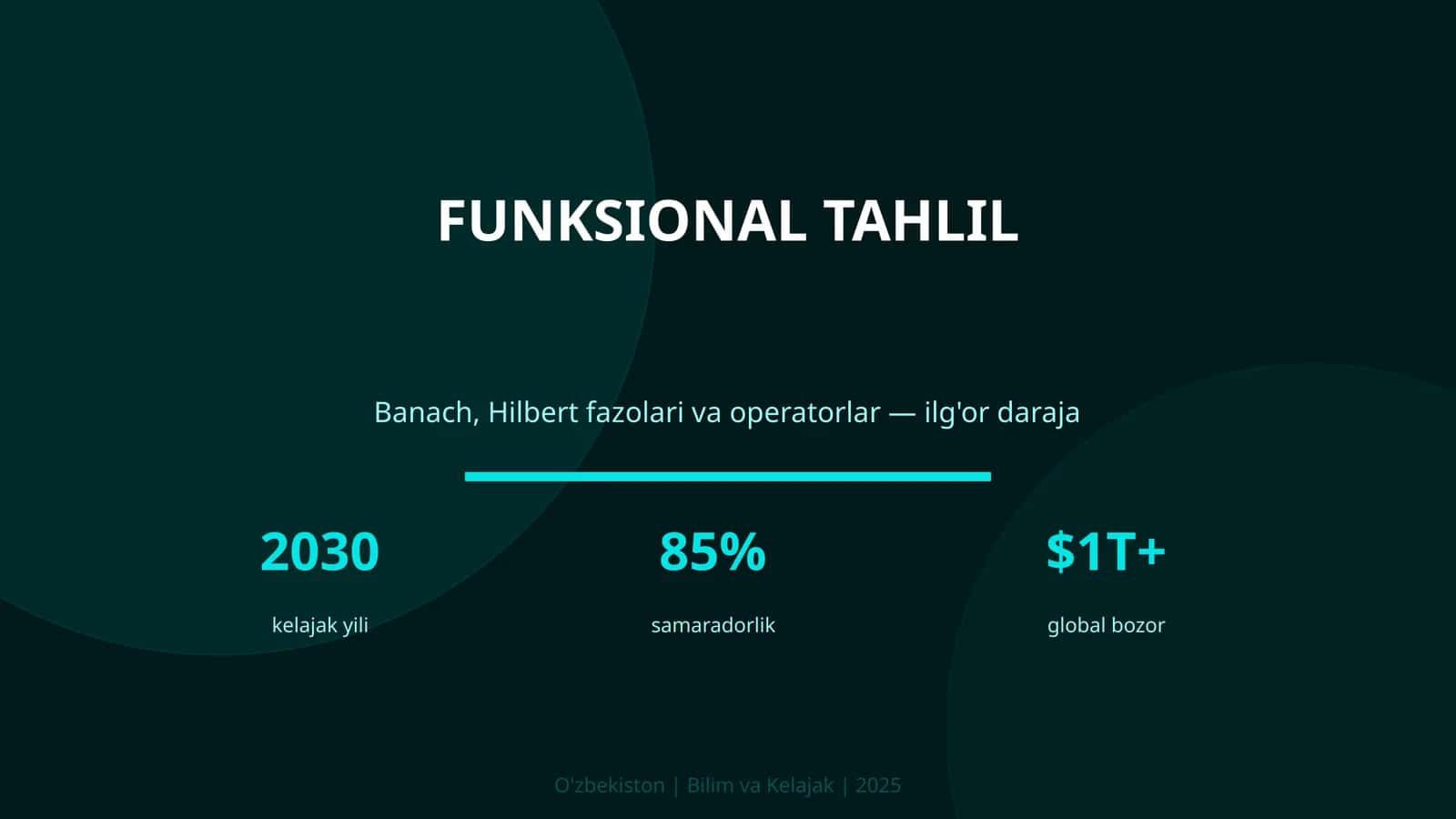 Funktsional tahlil 1