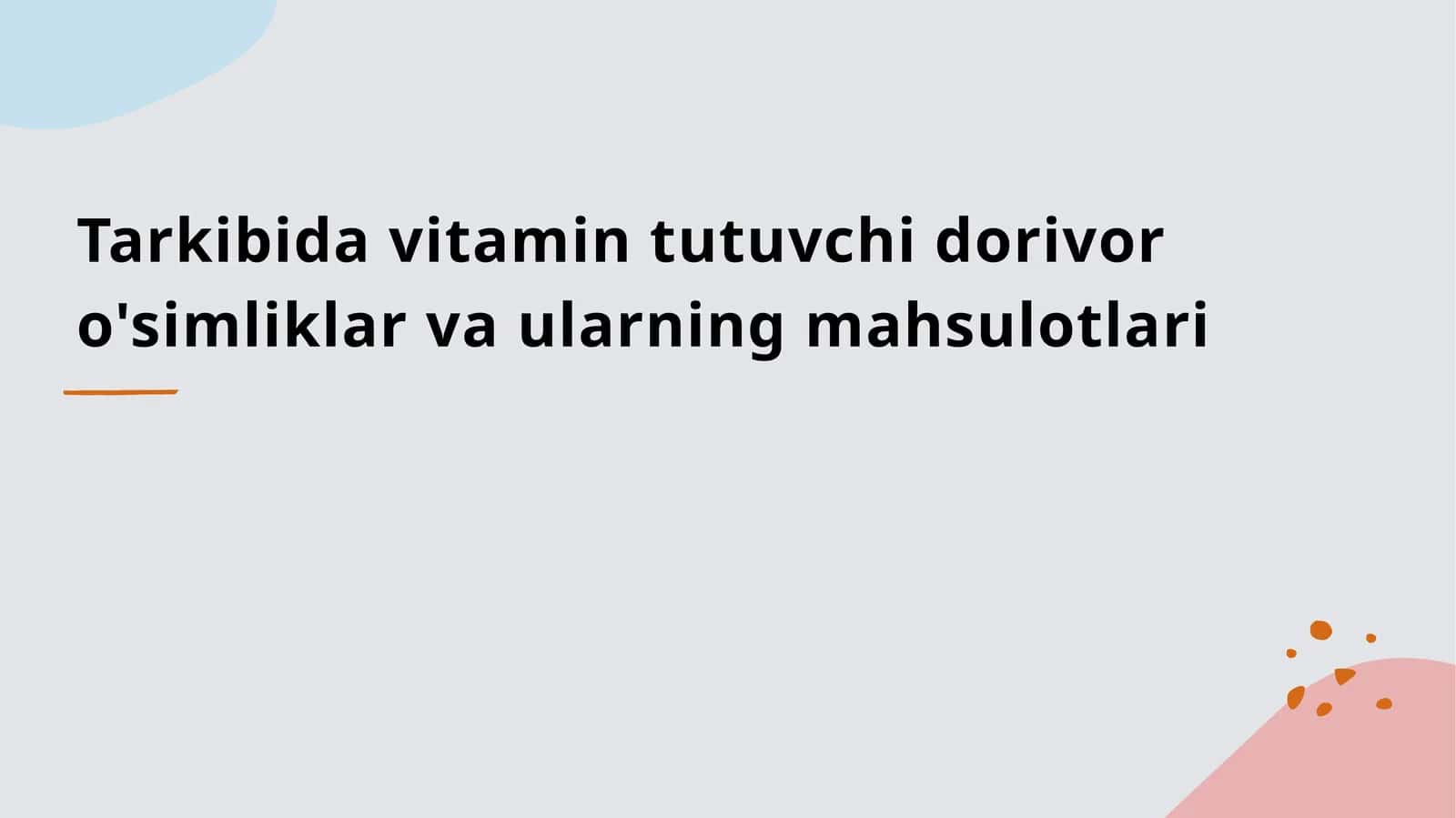 Vitaminlar: Hayotiy Ahmiyat va Turlari 1