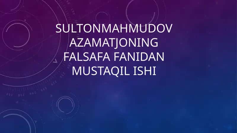 Estetik tarbiyaning turlari va yonalishlari 1