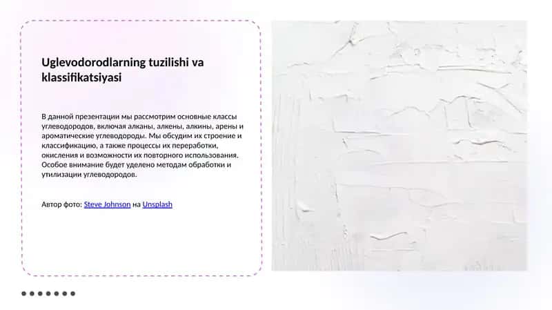 Uglevodorodlarning tuzilishi va klassifikatsiyasi 1