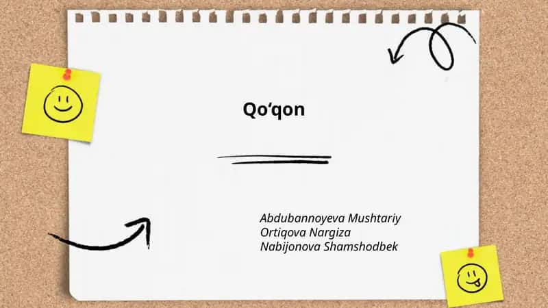 Qo‘qon shahrining tarixi 1