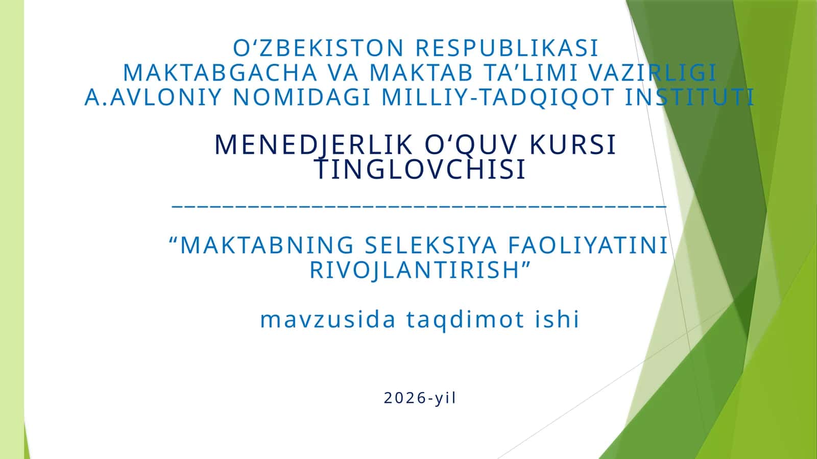 Seleksiya faoliyatini amalga oshirishning afzalliklari 1
