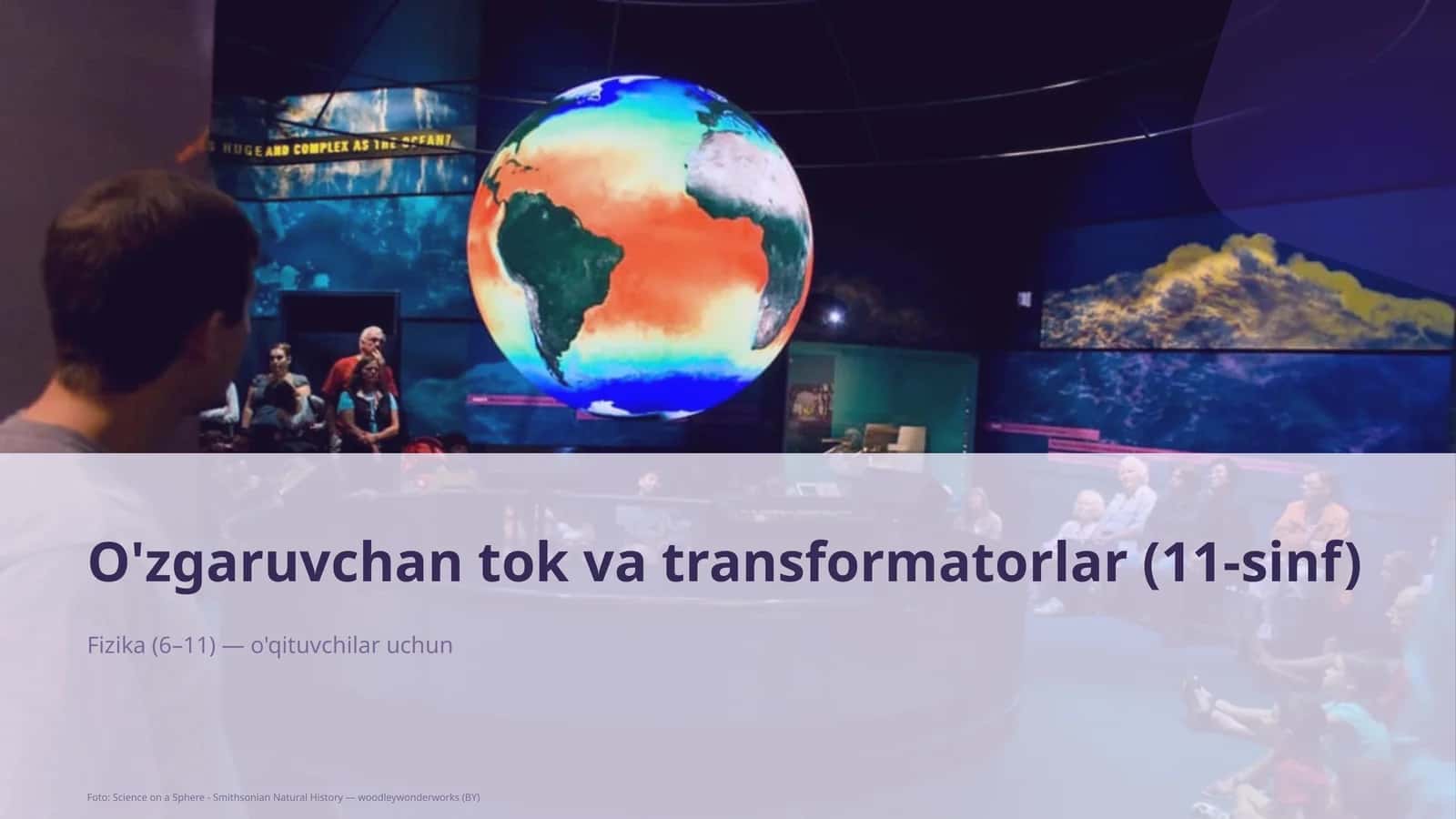 O'zgaruvchan tok va transformatorlar (11-sinf) 1