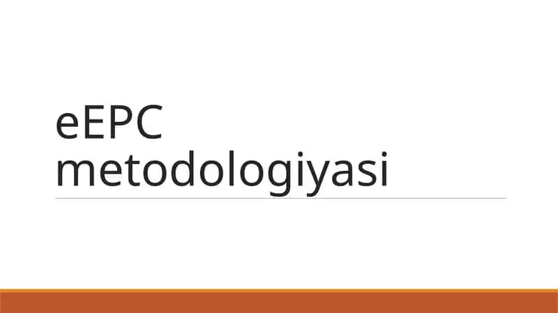 eEPC metodologiyasi 1