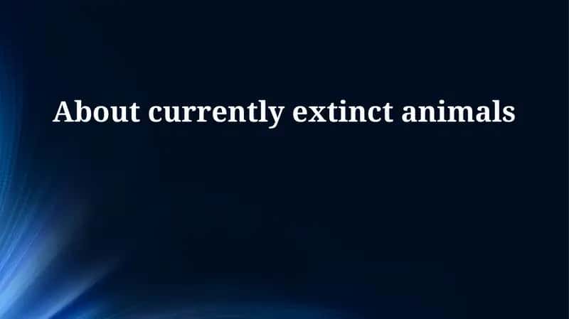 Understanding Extinction: Definitions and Causes 1