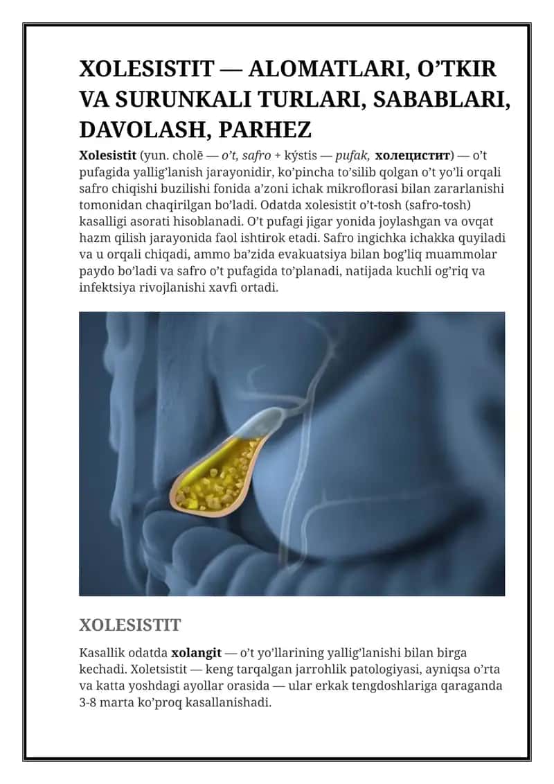 XOLESISTIT 1