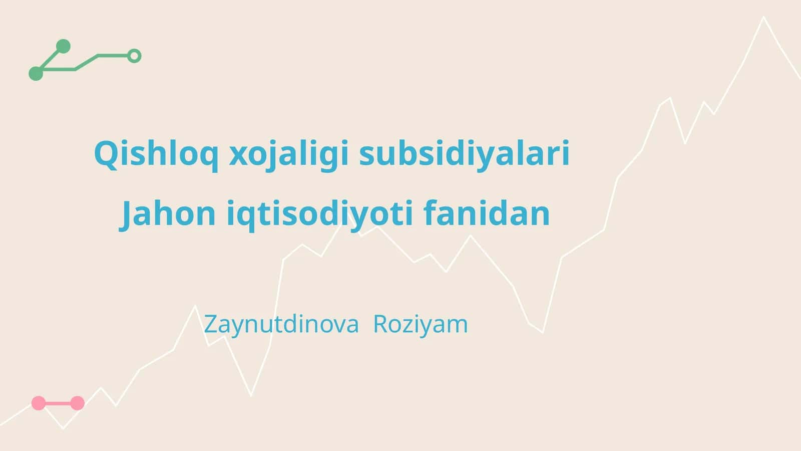 Qishloq xojaligi subsidiyalari 1