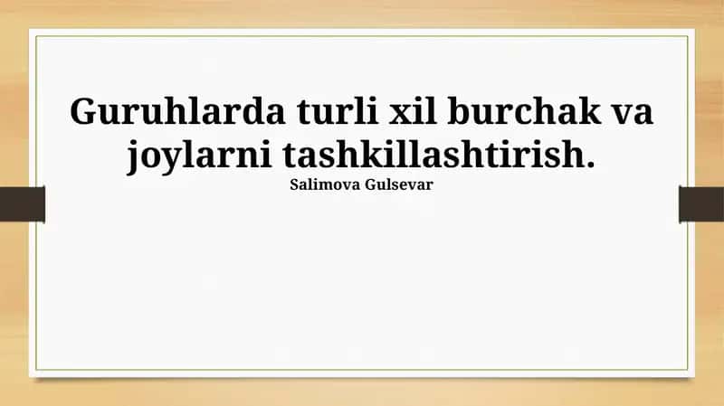 Turli burchaklarni samarali guruhlash usullari 1