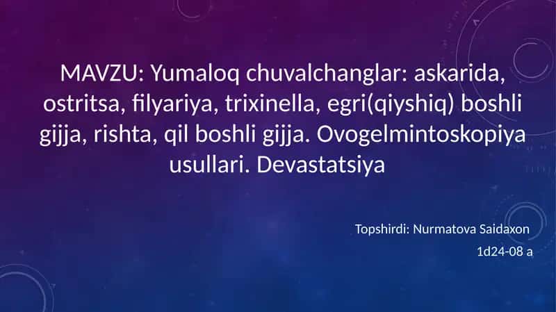 Yumaloqchuvalchanglar 1