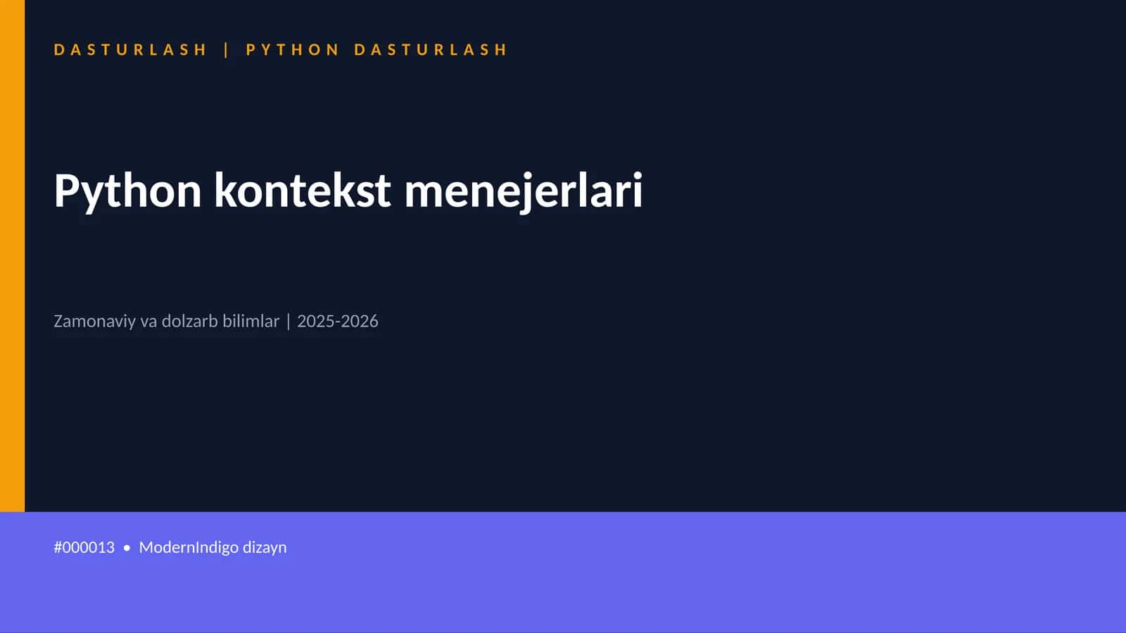 Python kontekst menejerlari 1