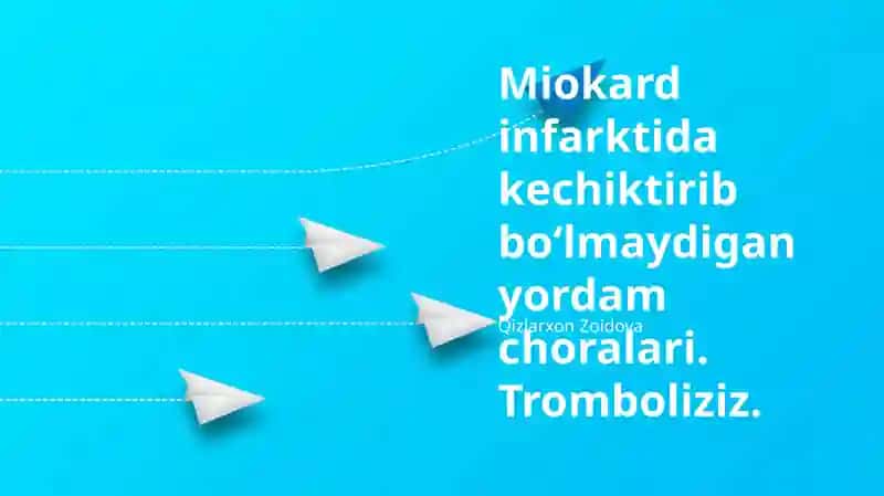 Trombolitik vositalar va mexanizmlar