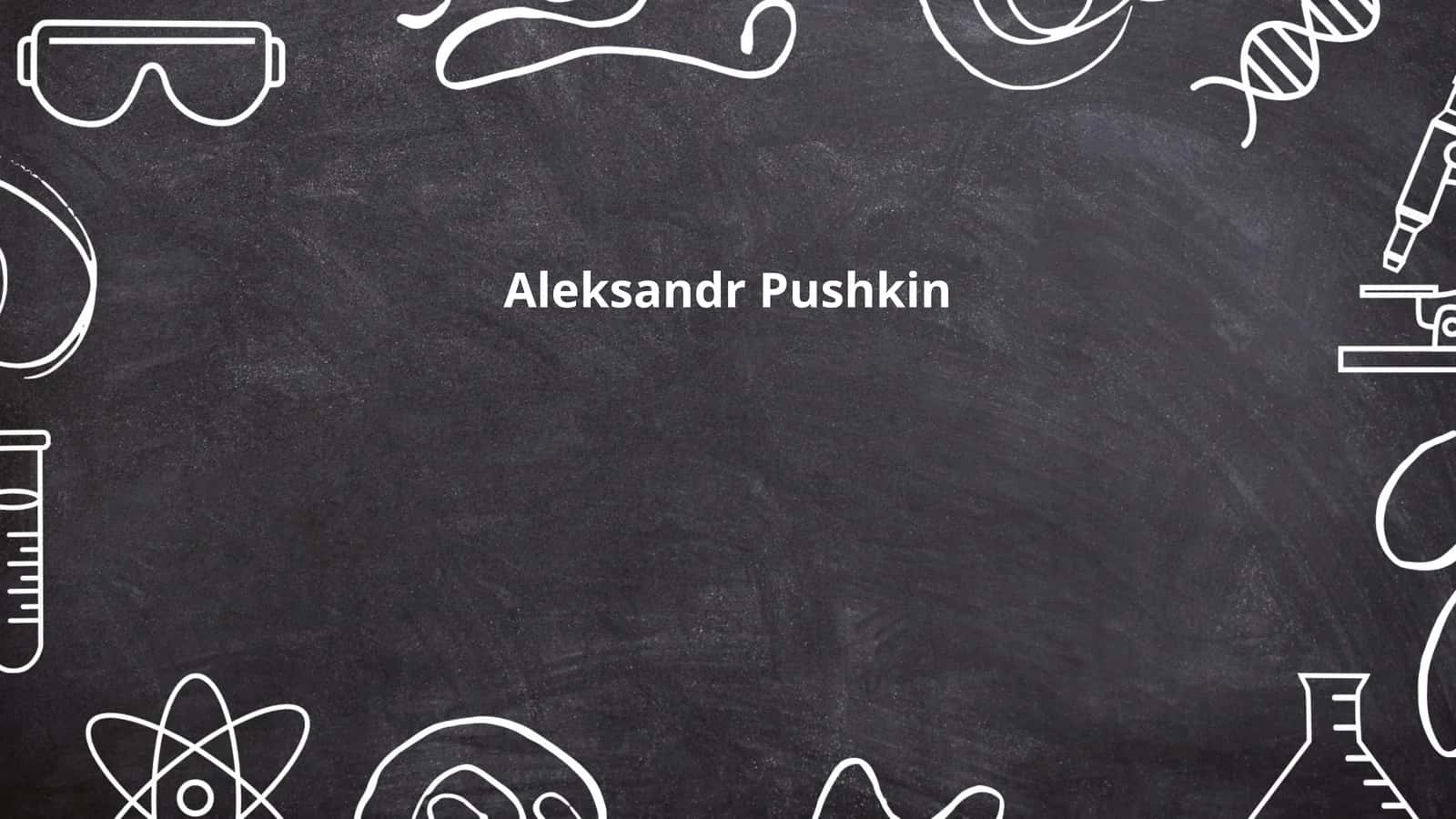 Александр Пушкин 1
