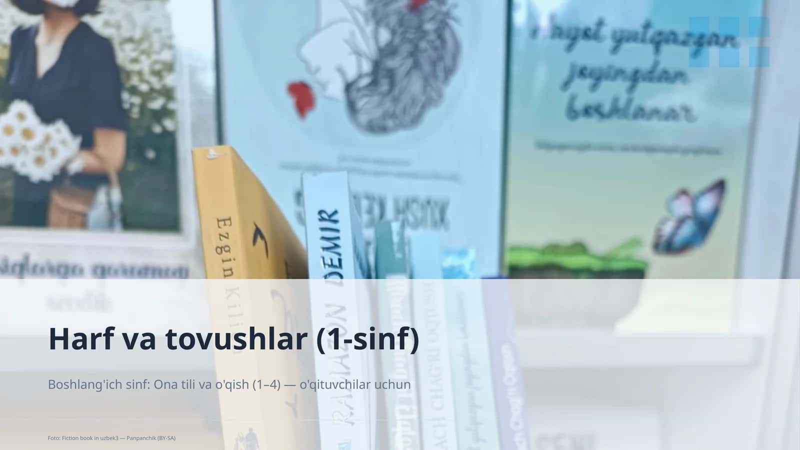 Harf va tovushlar (1-sinf) 1