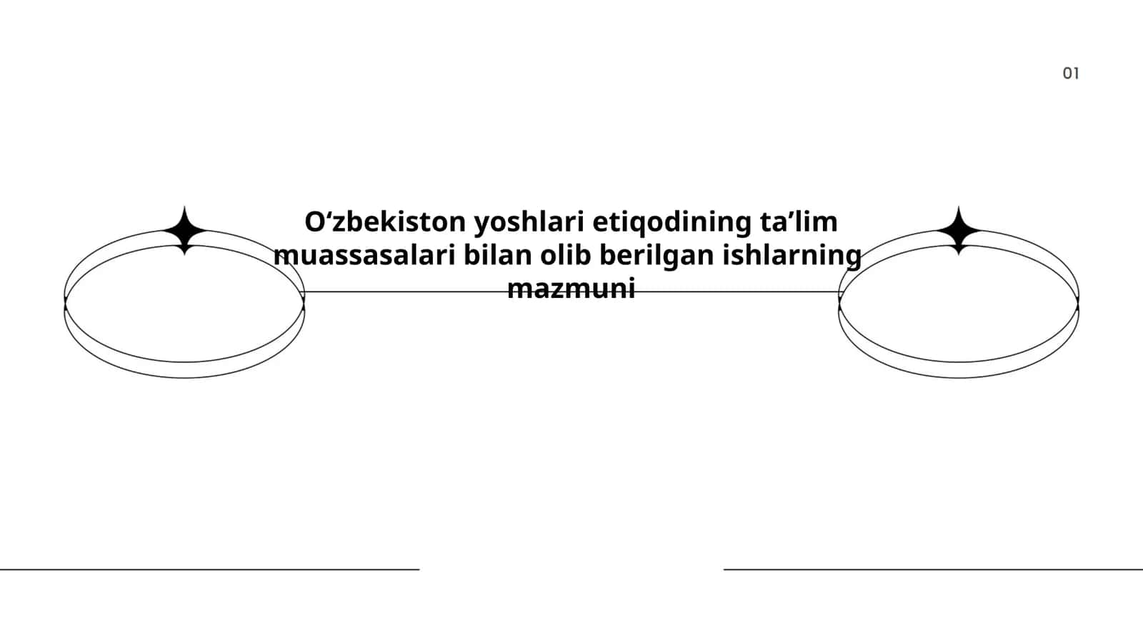 Oʻzbekiston yoshlari etiqodining taʼlim muassasalari bilan olib berilgan ishlarning mazmuni 1