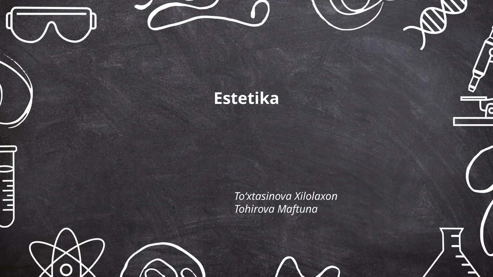 Estetika 1