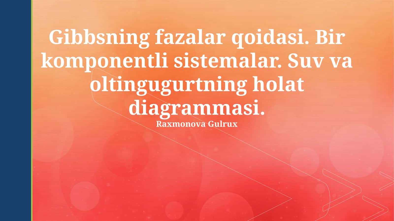 Bir Komponentli Sistemalar 1