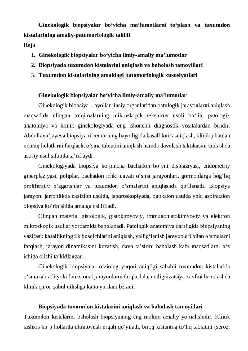 Ginekologik biopsiyalar 1