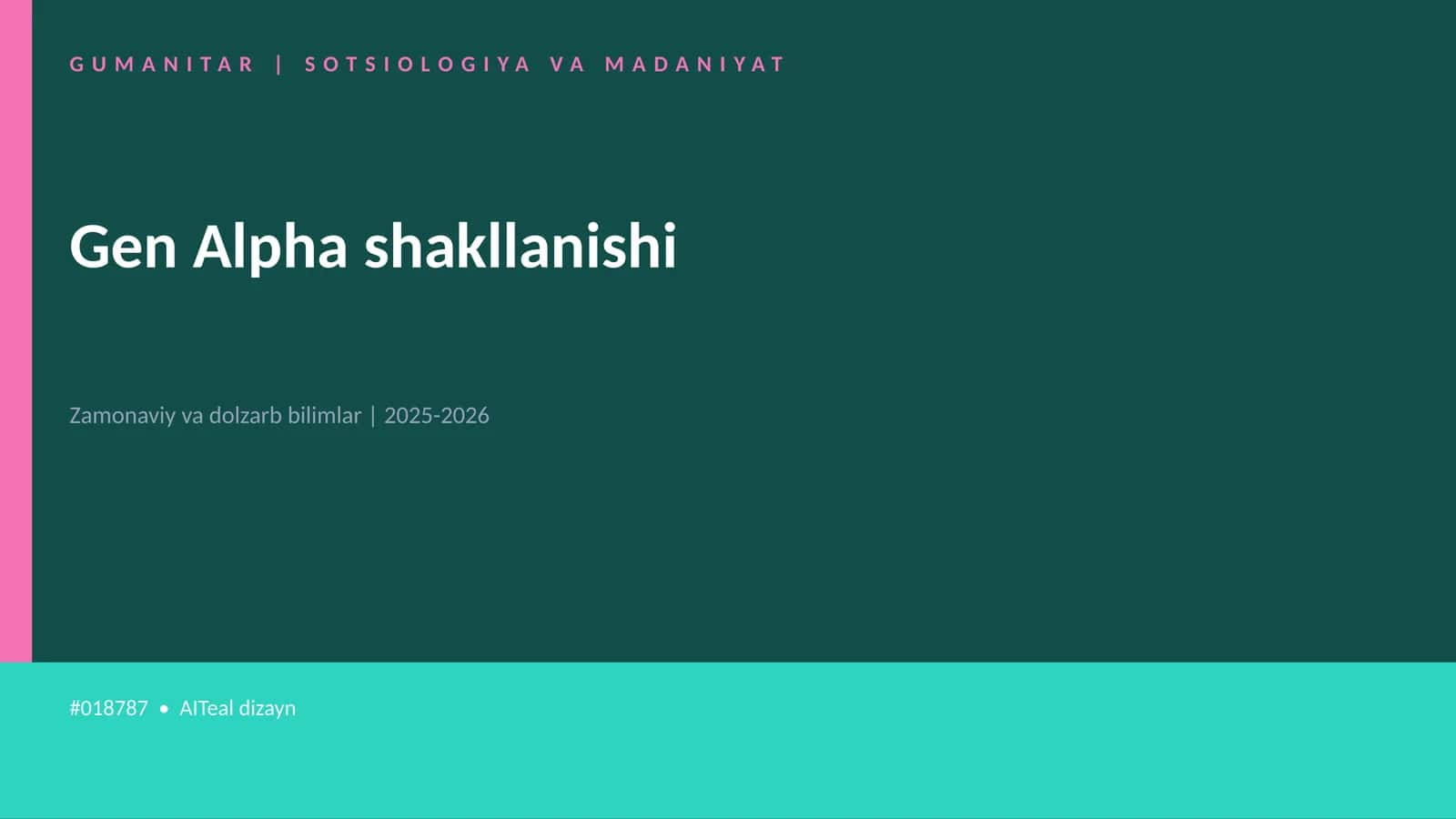 Gen Alpha shakllanishi 1