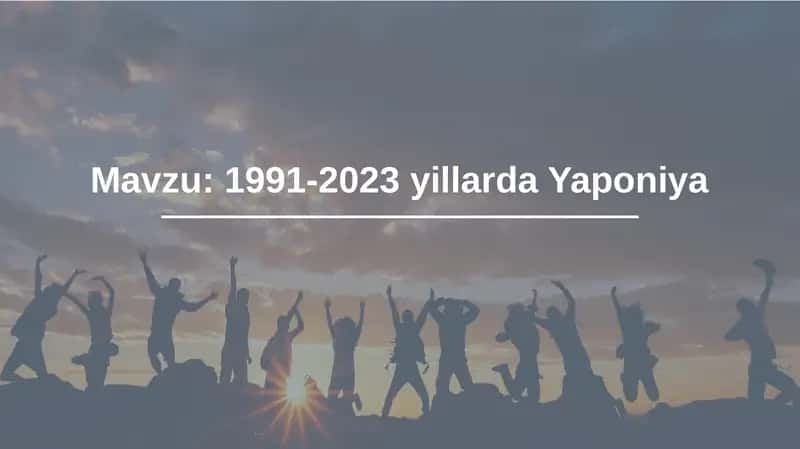 1991-2023 yillarda Yaponiya 1