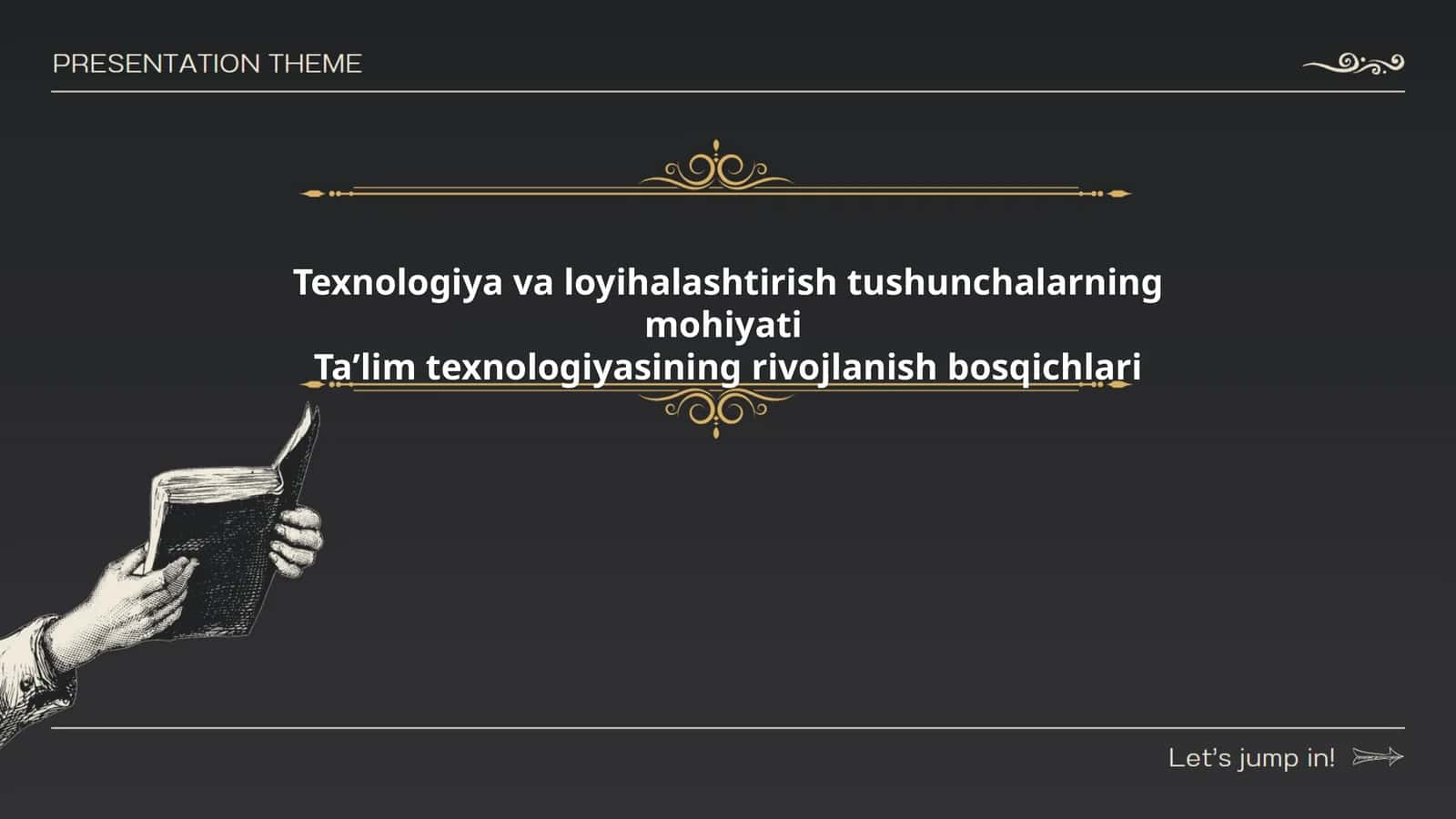 Taʼlim texnologiyasining rivojlanish bosqichlari 1