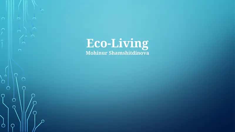 Eco-Living 1