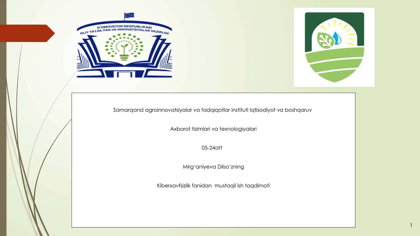 Kompyuter viruslari va viruslar dan himoyalanish usullari 1