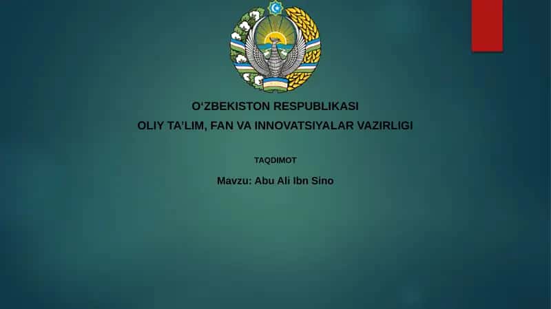 Abu Ali Ibn Sino 1