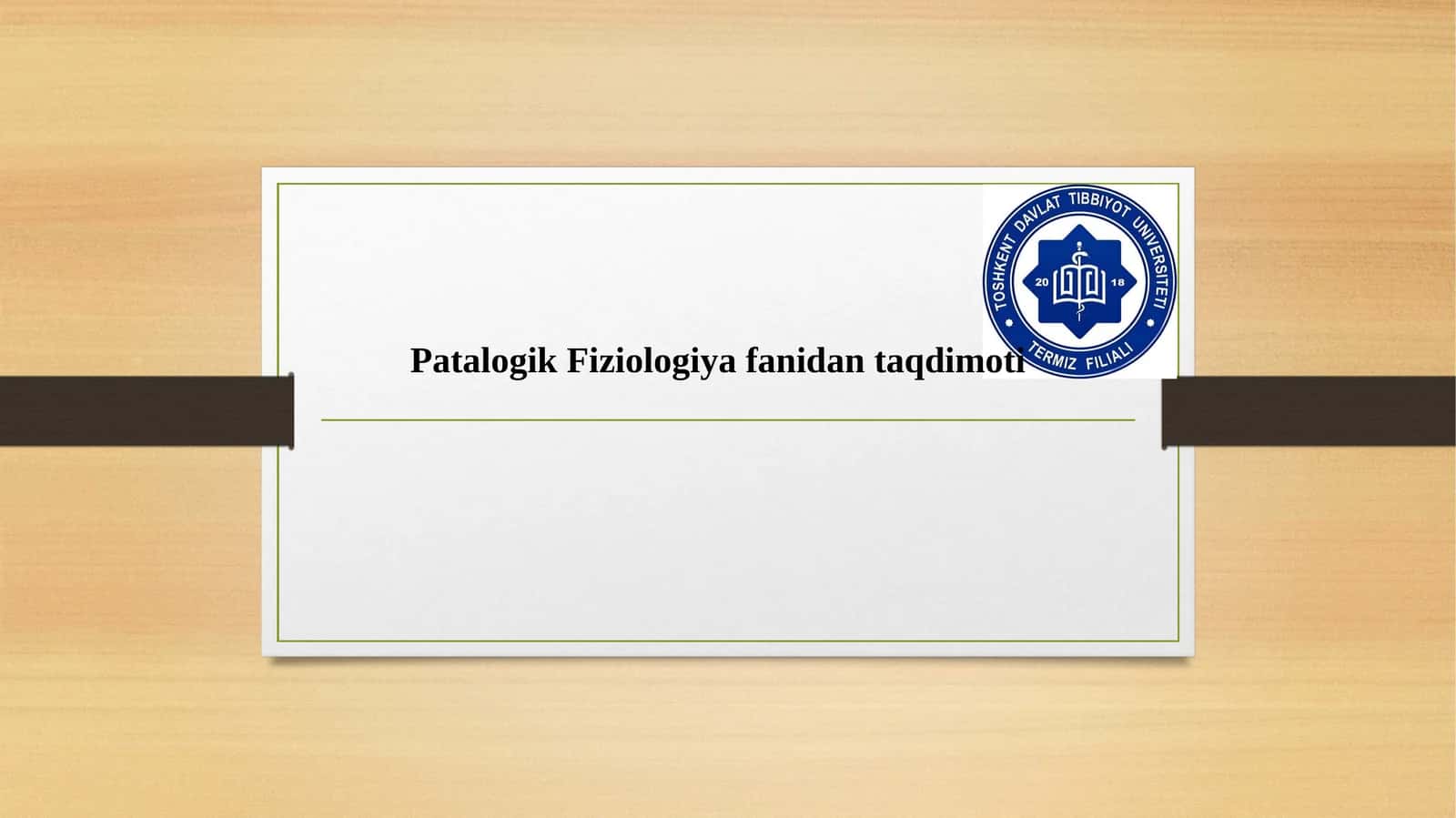 Gipovolemiyalarda qon aylanishining o’zgarishlari 1