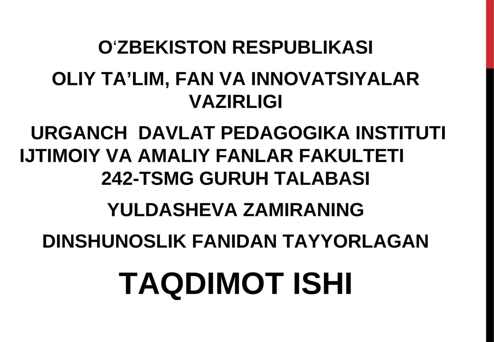 Fiqh Maktablari 1