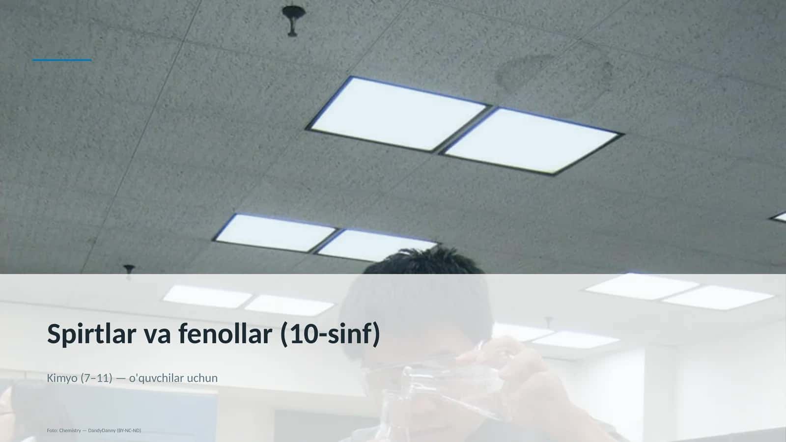 Spirtlar va fenollar (10-sinf) 1