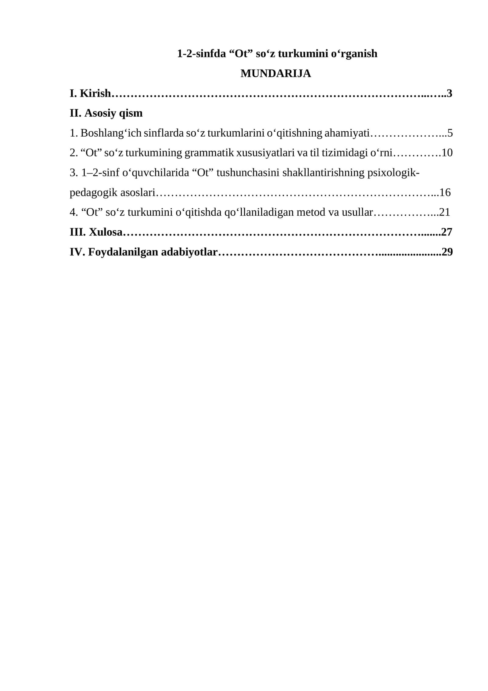 1-2-sinfda “Ot” so‘z turkumini o‘rganish 1