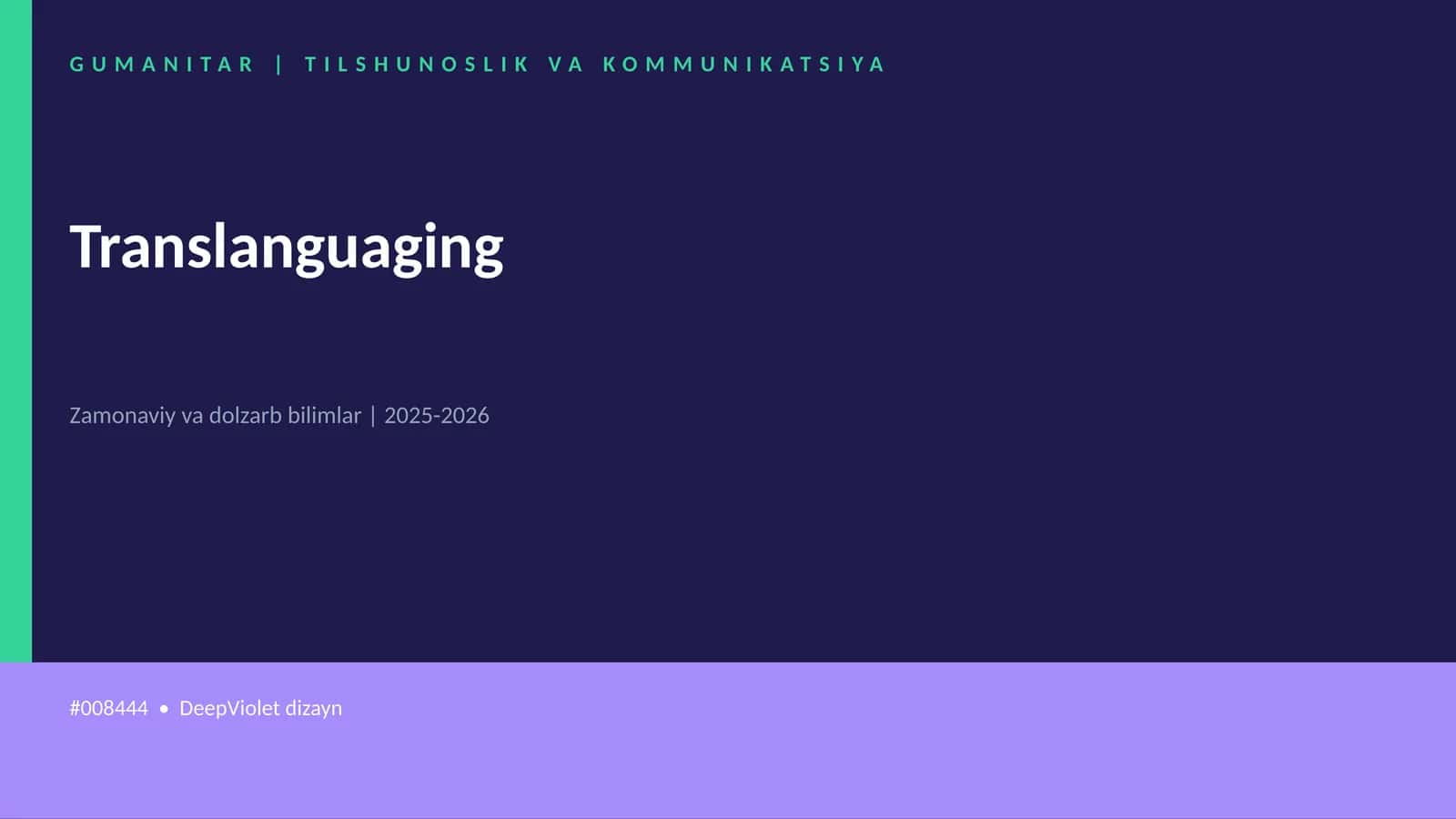 Translanguaging 1