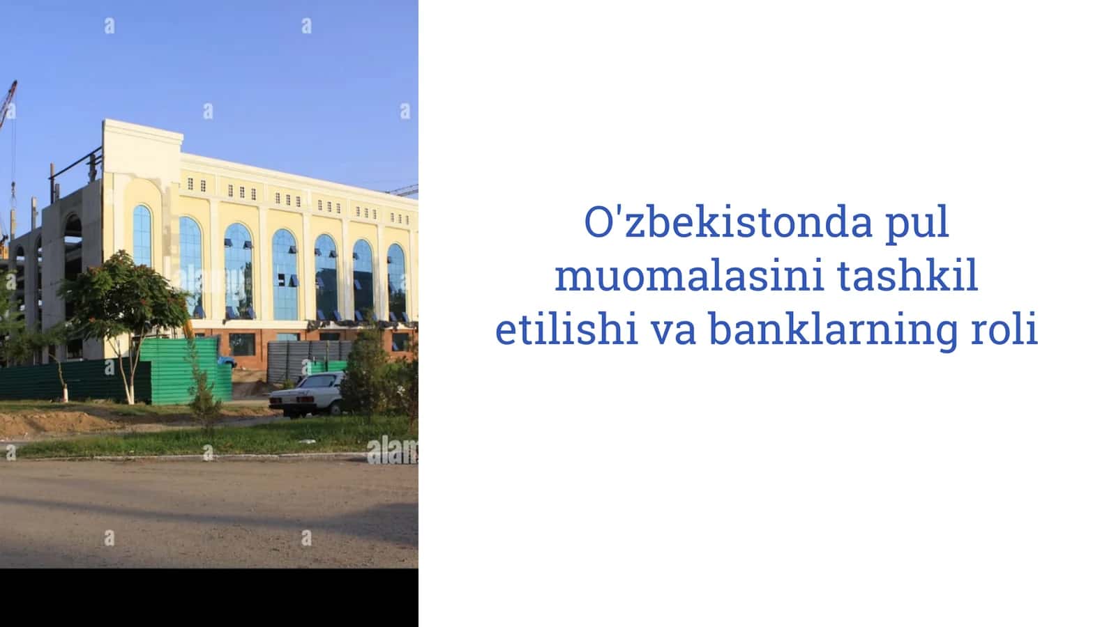 Pul momilasini tashkil etilishi 1