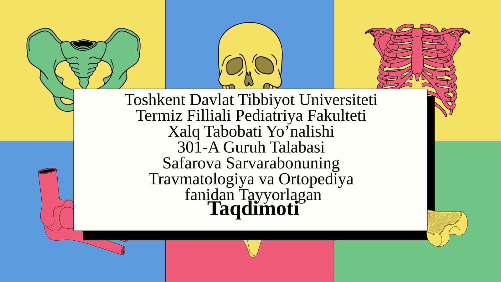 Bolalarda suyak va bõgʻim jarohatlari tugʻruq vaqtida 1