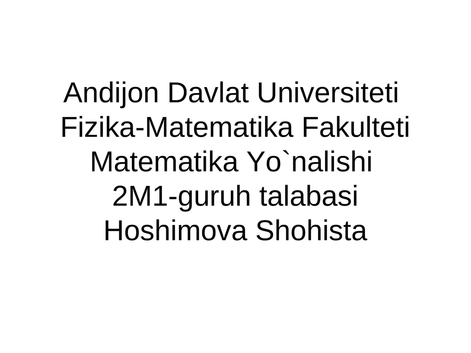 n-tartibli chiziqli differensial tenglamalar 1