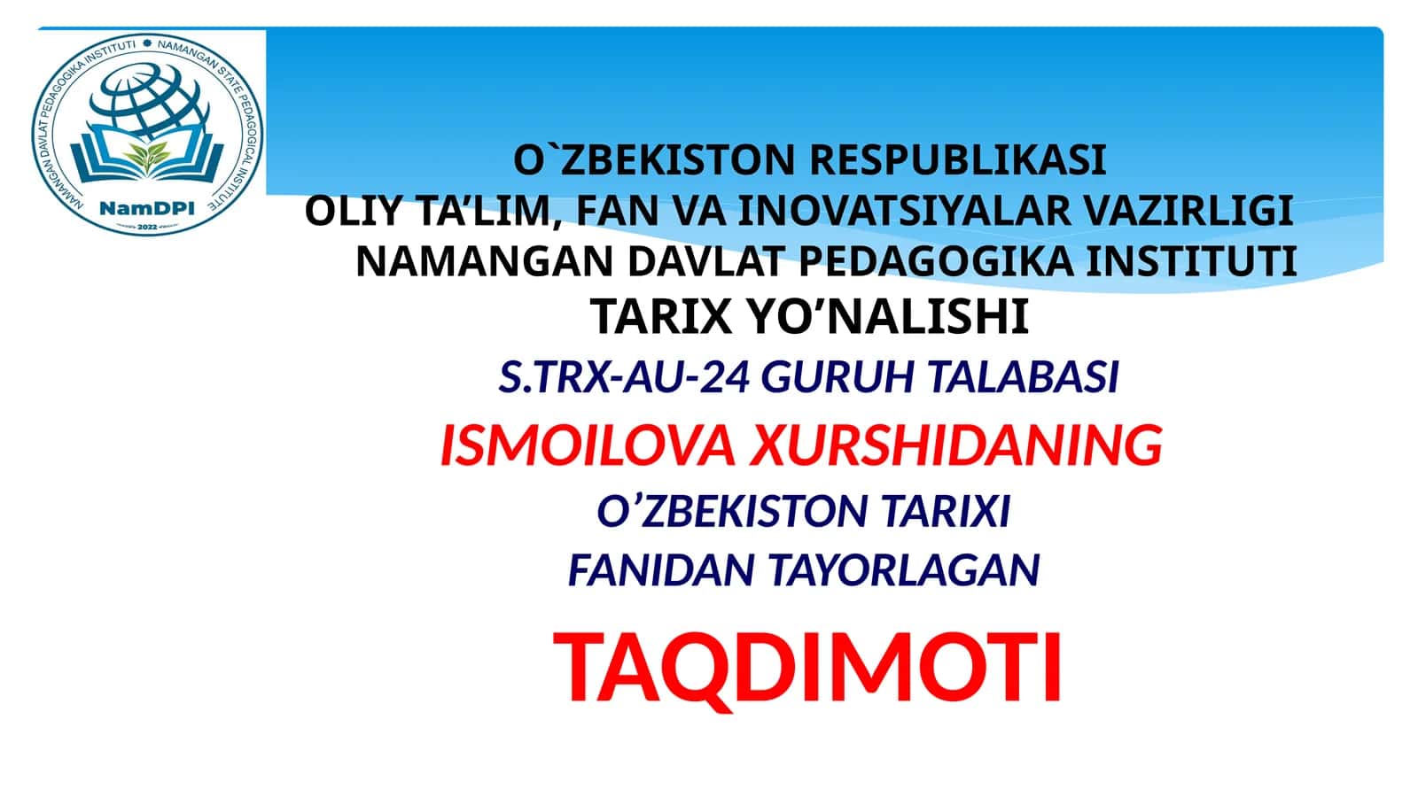 O'rta Osiyoda Eneolit davri manzilgohlari 1